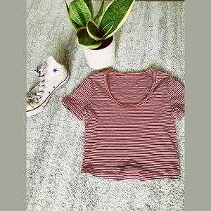 American Apparel Crop Tee
